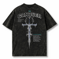 CONQUER | WASHED OVERSIZE SHIRT
