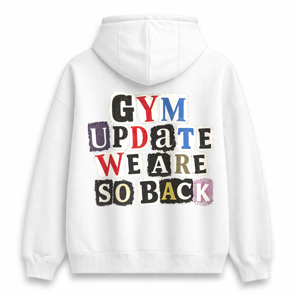 GYM UPDATE | OVERSIZE ZIPPER