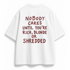 OVERSIZE SHIRT | RICH,BLONDE,SHREDDED