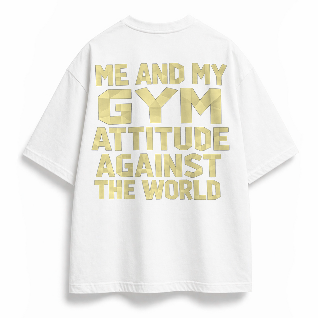 GYM ATTITUDE | OVERSIZE SHIRT