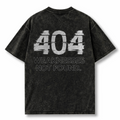 404 NOT FOUND | WASHED OVERSIZE SHIRT