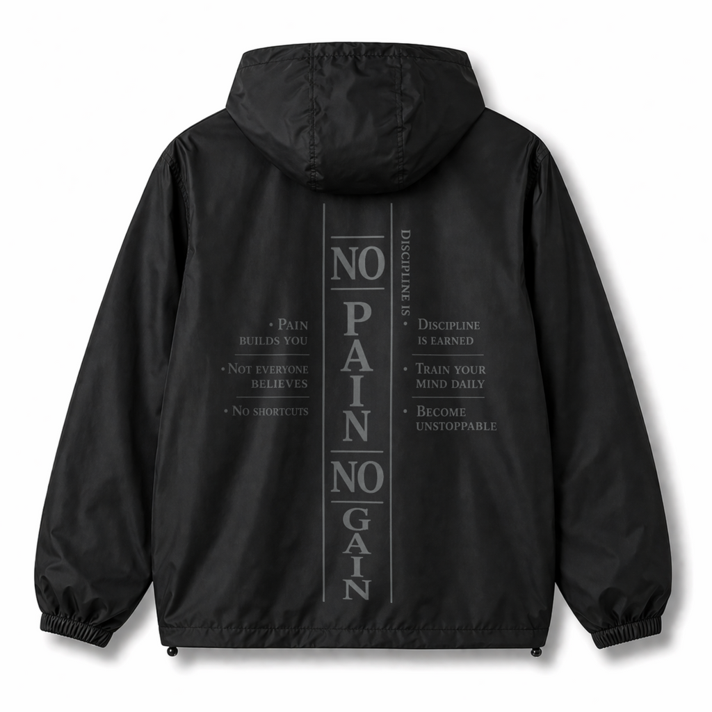 NO PAIN NO GAIN | WINDBREAKER