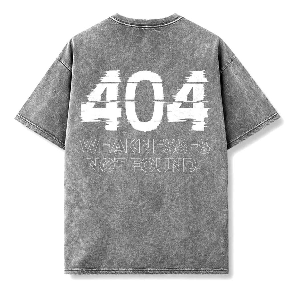 404 NOT FOUND | WASHED OVERSIZE SHIRT