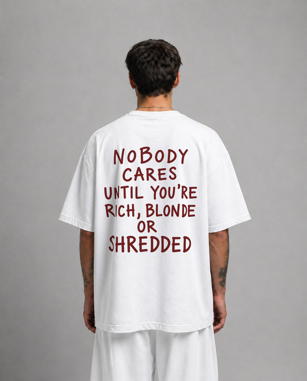 OVERSIZE SHIRT | RICH,BLONDE,SHREDDED