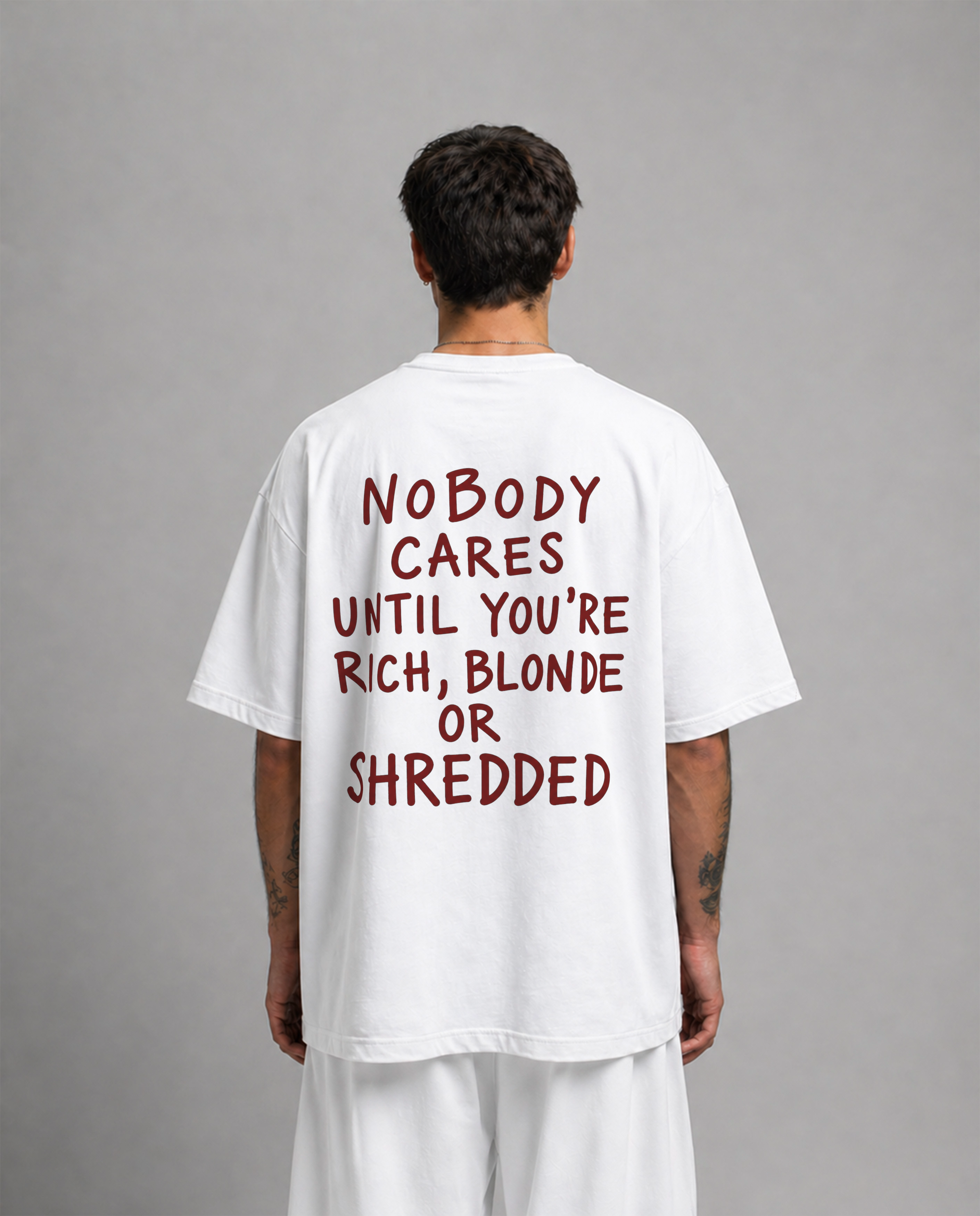 OVERSIZE SHIRT | RICH,BLONDE,SHREDDED
