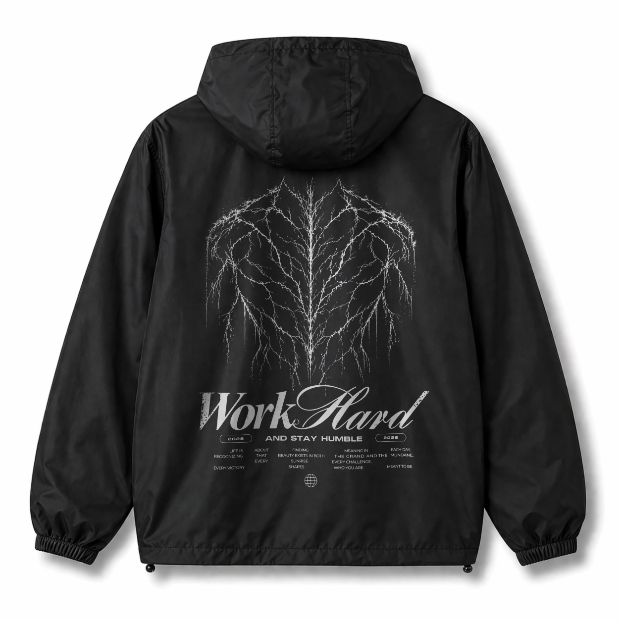 WORK HARD | WINDBREAKER