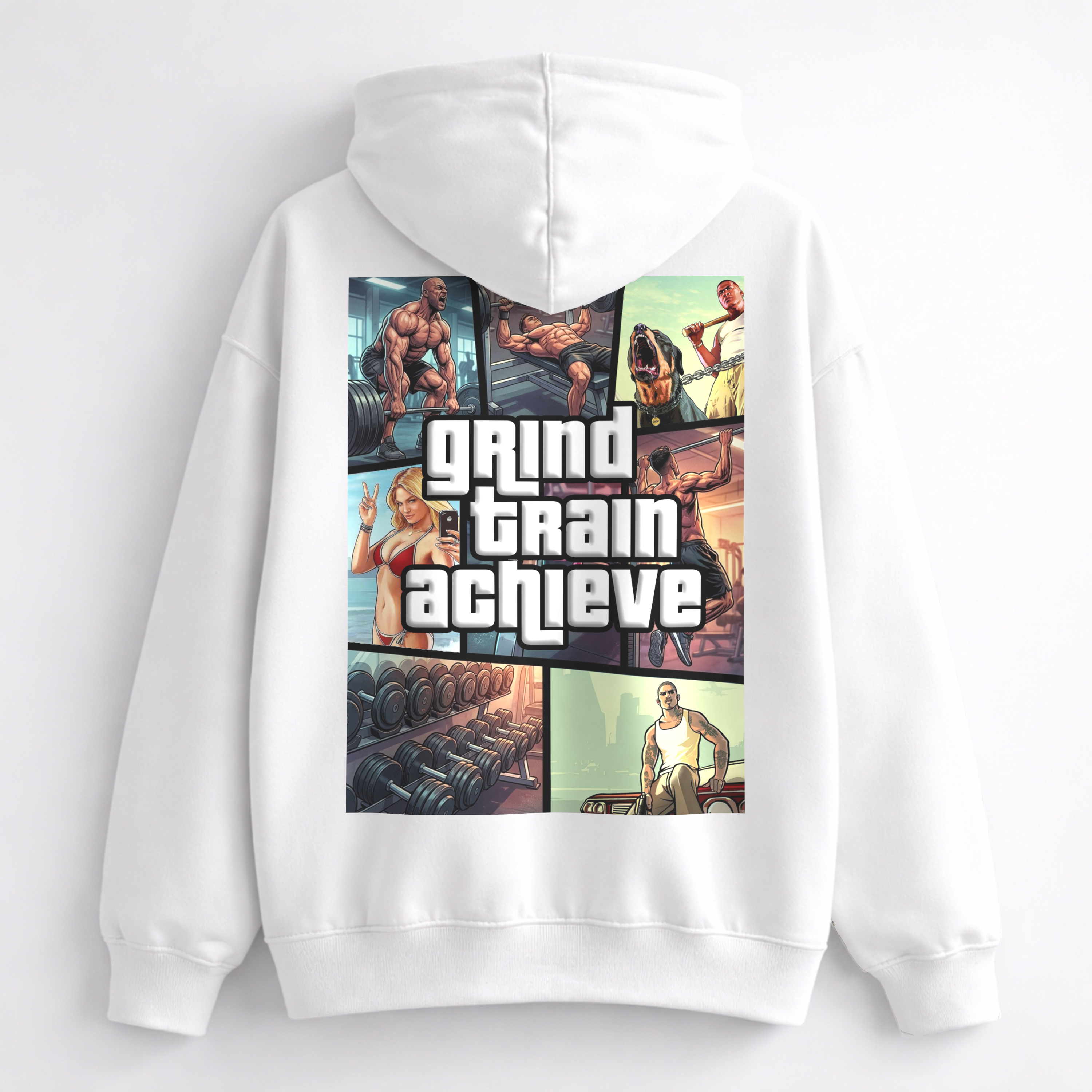 GTA Oversize Hoodie (Backprint)
