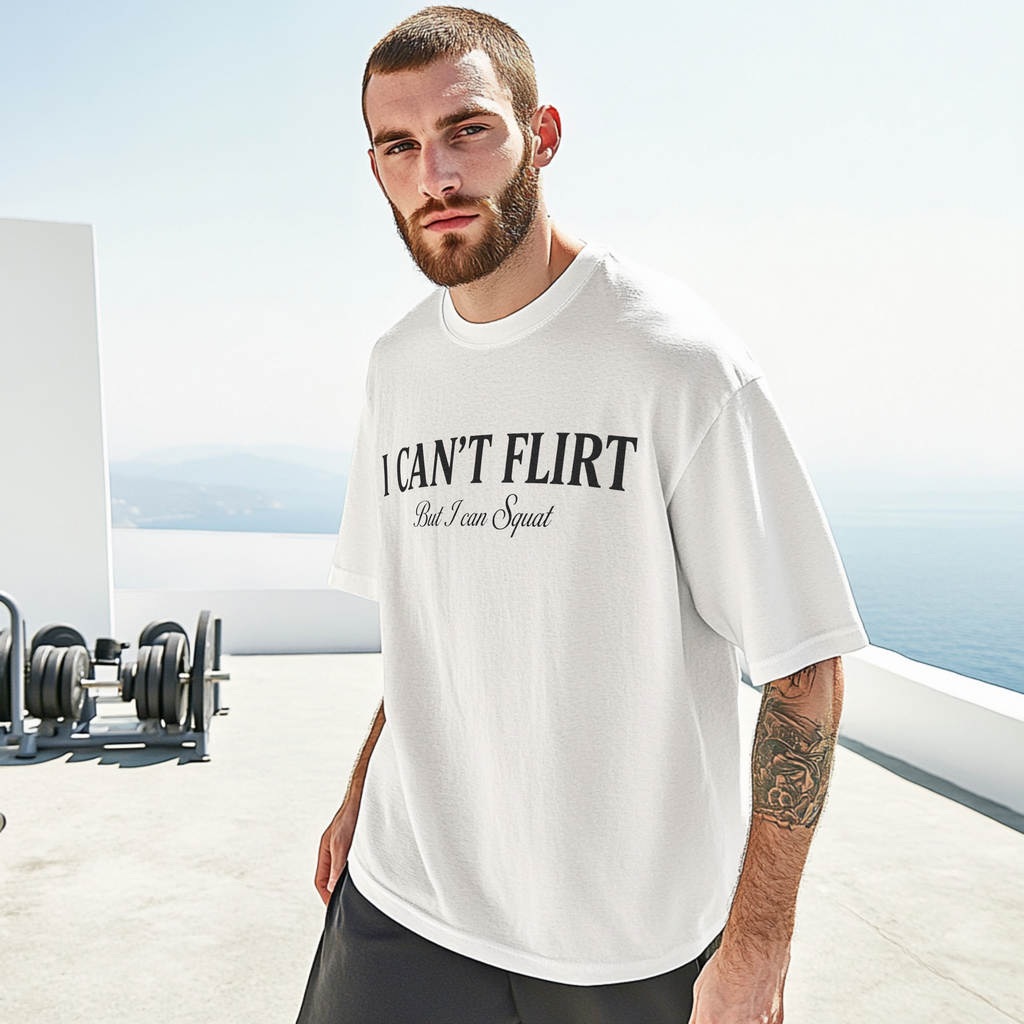 OVERSIZE SHIRT | I CANT FLIRT