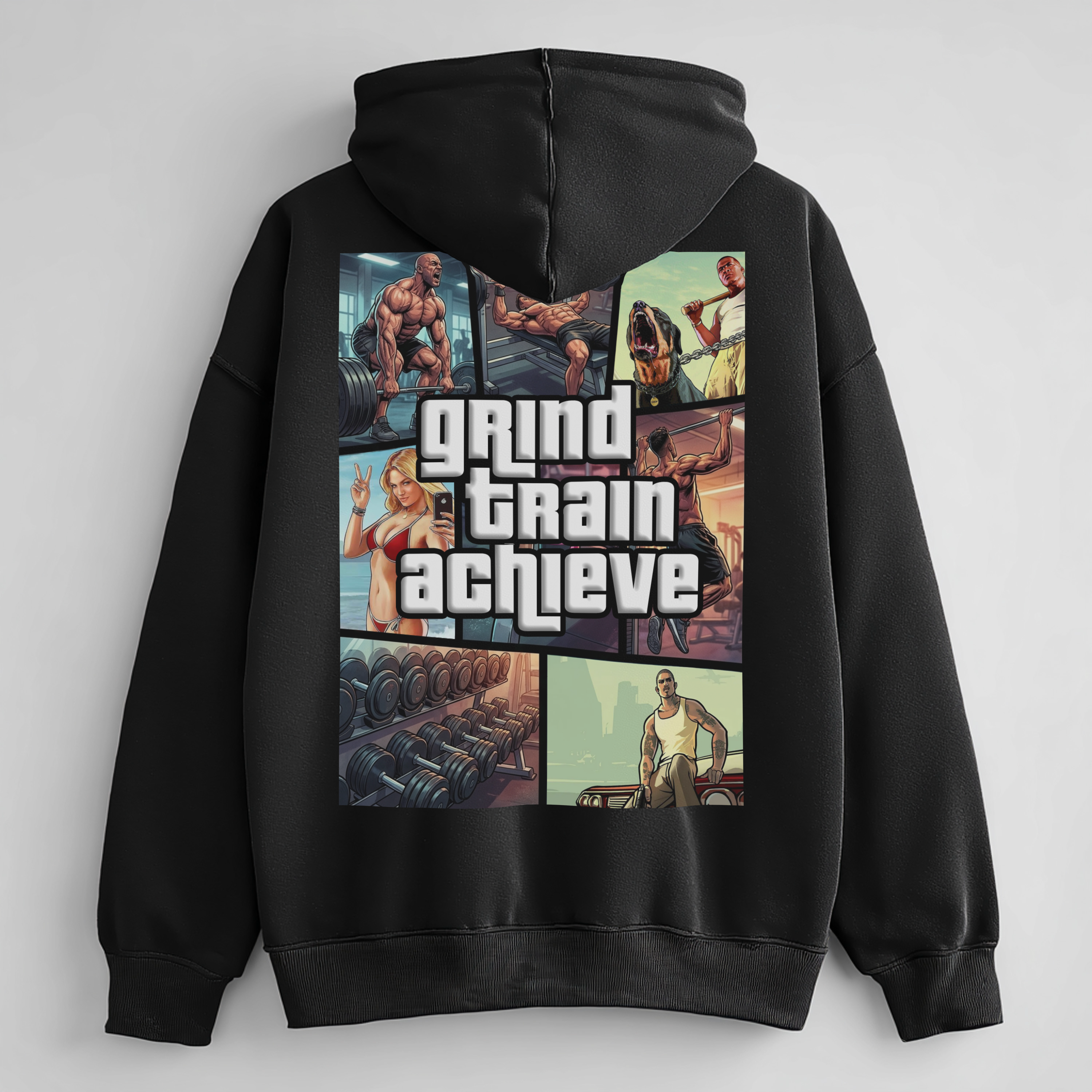 GTA Oversize Hoodie (Backprint)