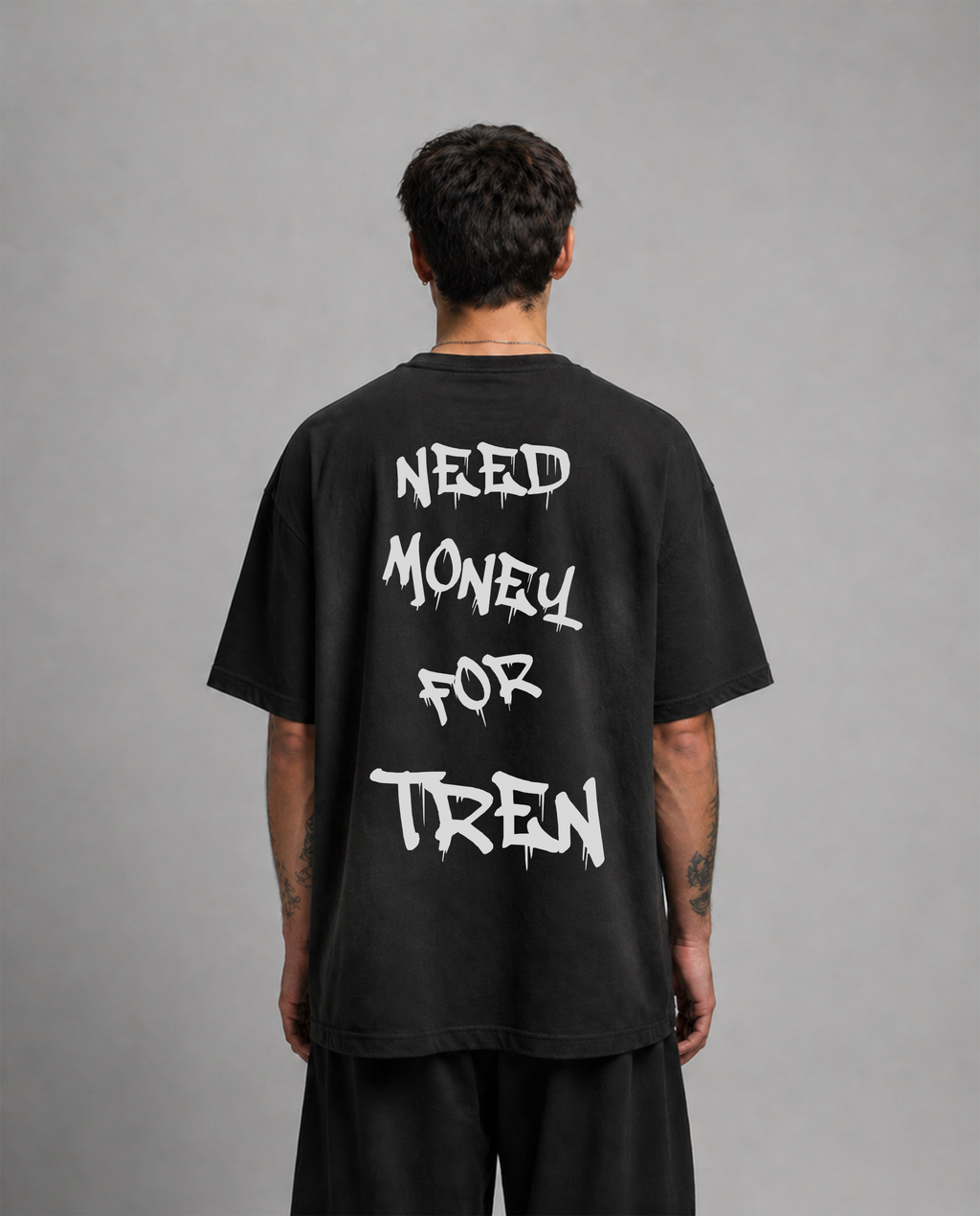 OVERSIZE SHIRT | NEED MONEY FOR TREN