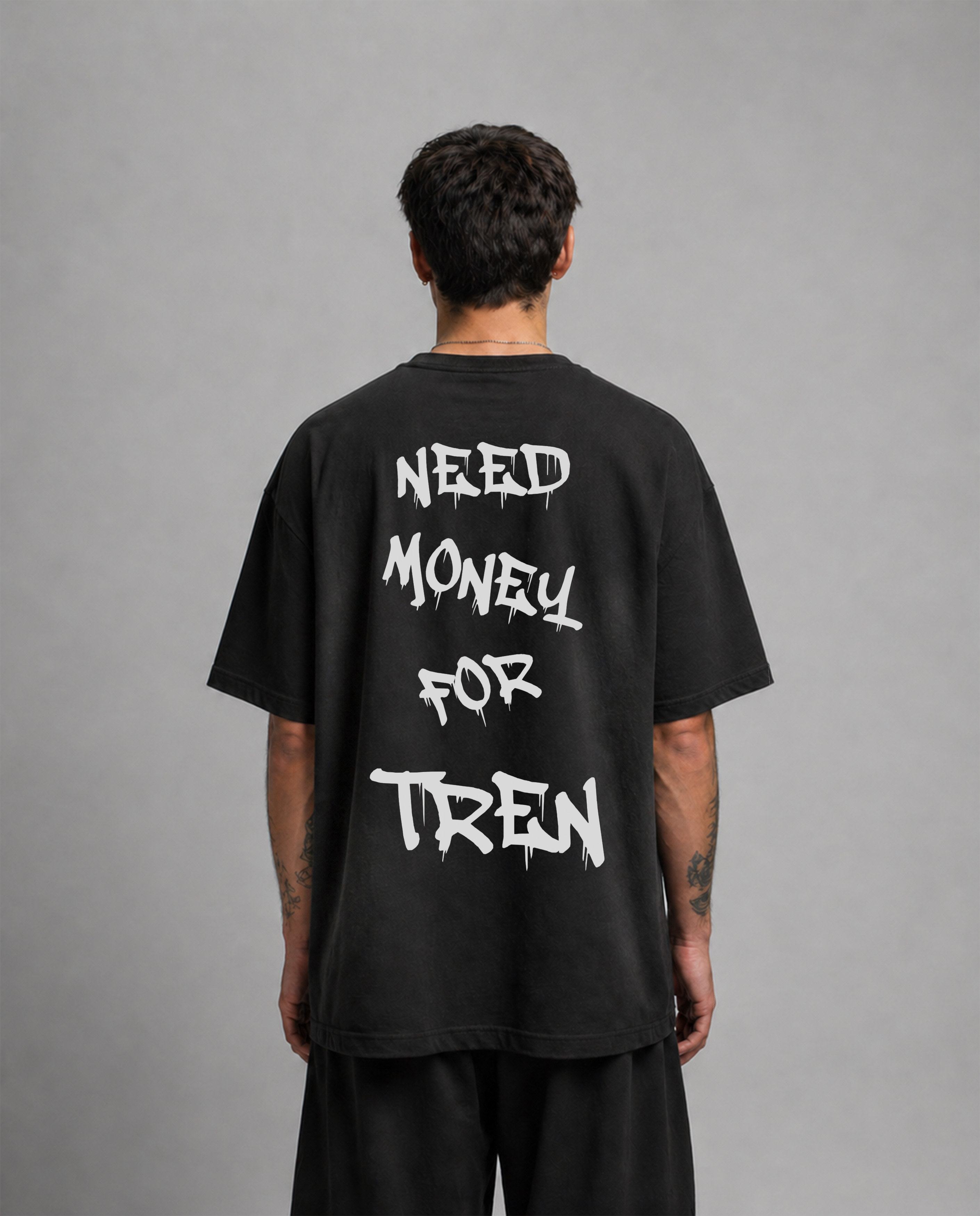 OVERSIZE SHIRT | NEED MONEY FOR TREN