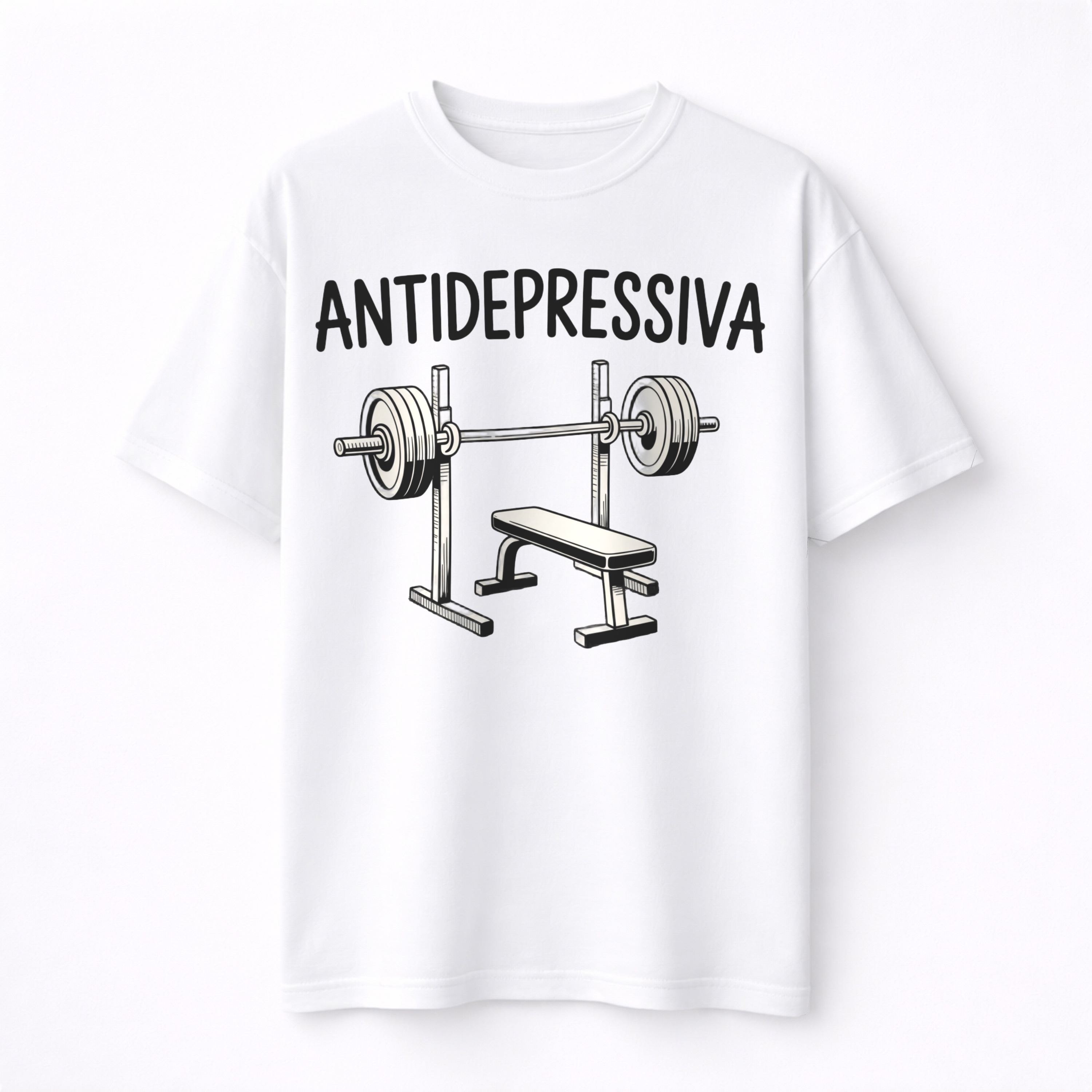 Antidepressiva Oversize Shirt (Frontprint)