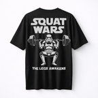 Squat Wars Oversize Shirt (Backprint)