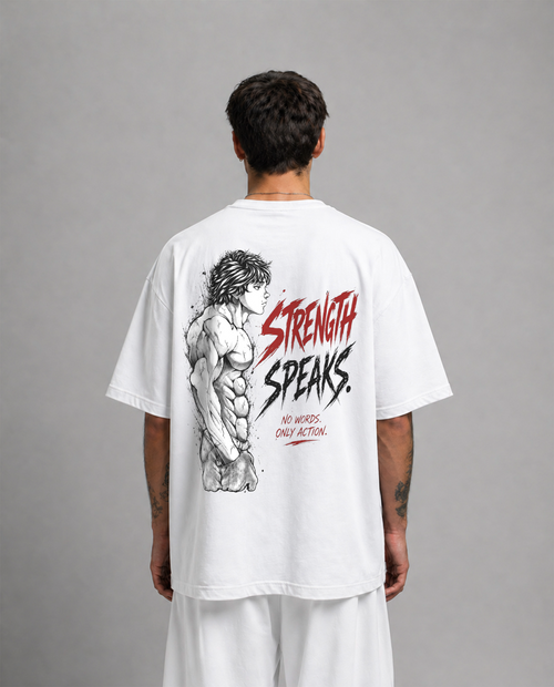 OVERSIZE SHIRT | STRENGTH SPEAKS