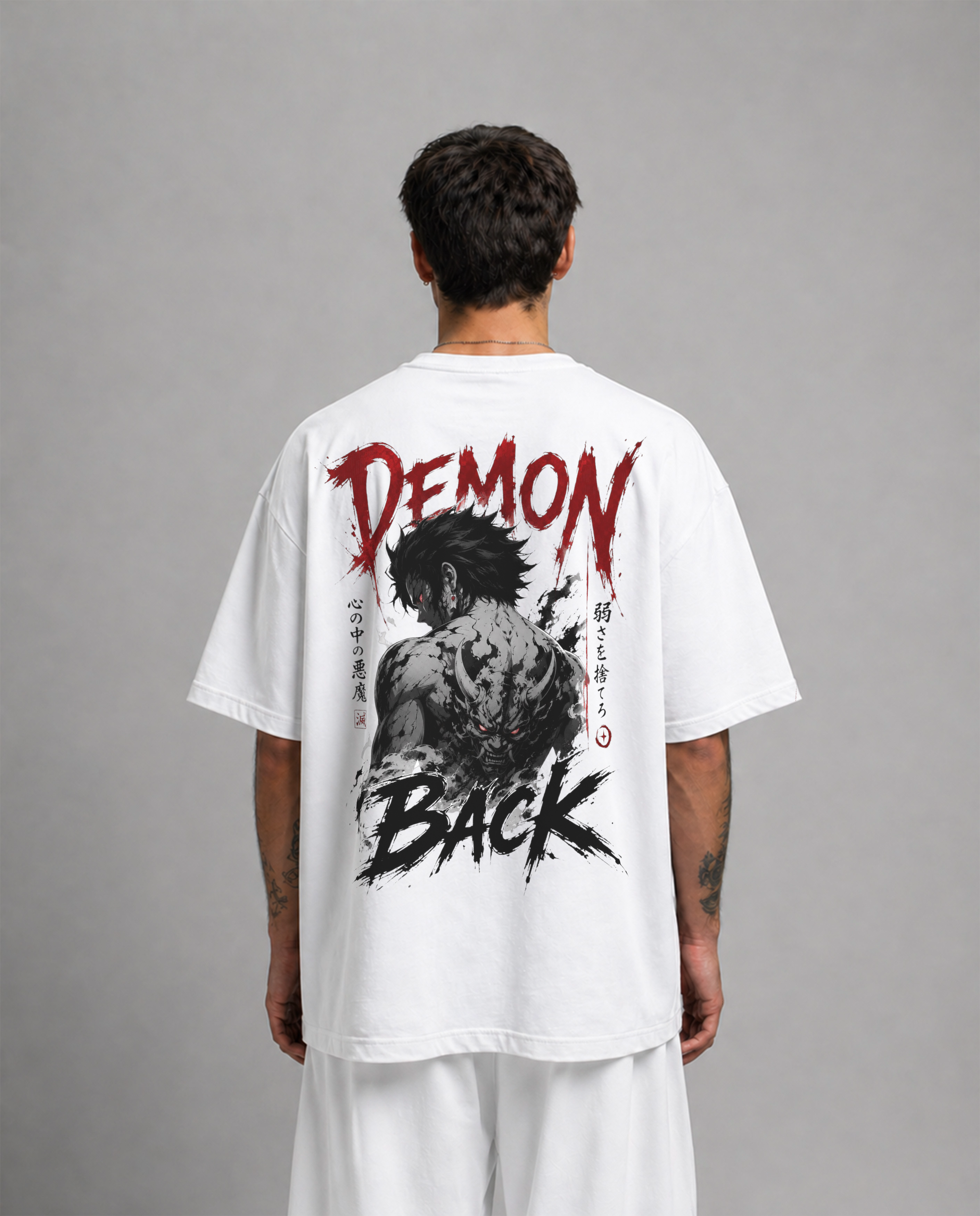 OVERSIZE SHIRT | DEMON BACK