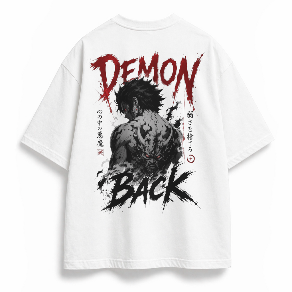 OVERSIZE SHIRT | DEMON BACK