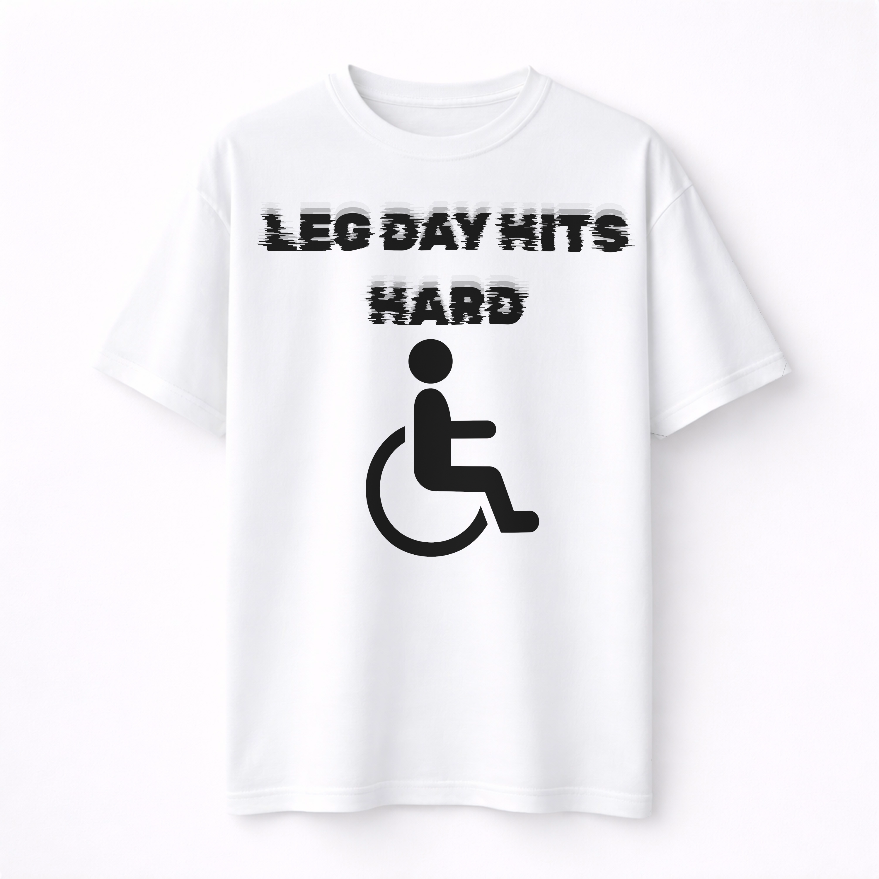 LEG DAY Oversize Shirt (Frontprint)
