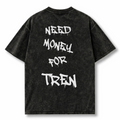OVERSIZE WASHED SHIRT | NEED MONEY FOR TREN