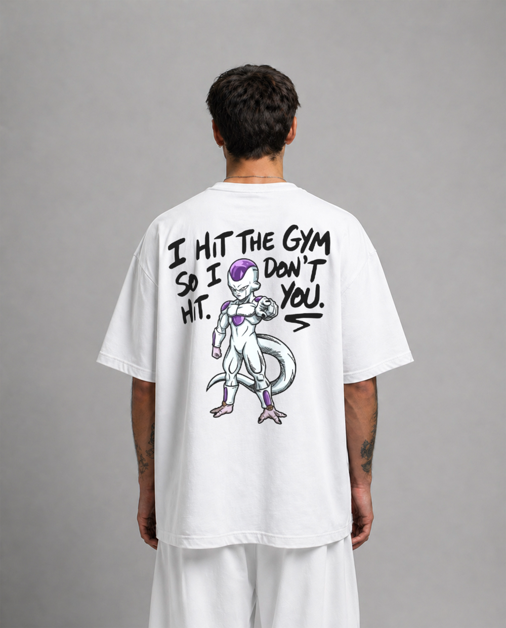 OVERSIZE SHIRT I HIT THE GYM