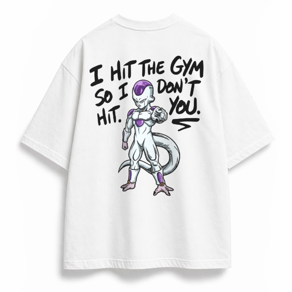 OVERSIZE SHIRT I HIT THE GYM