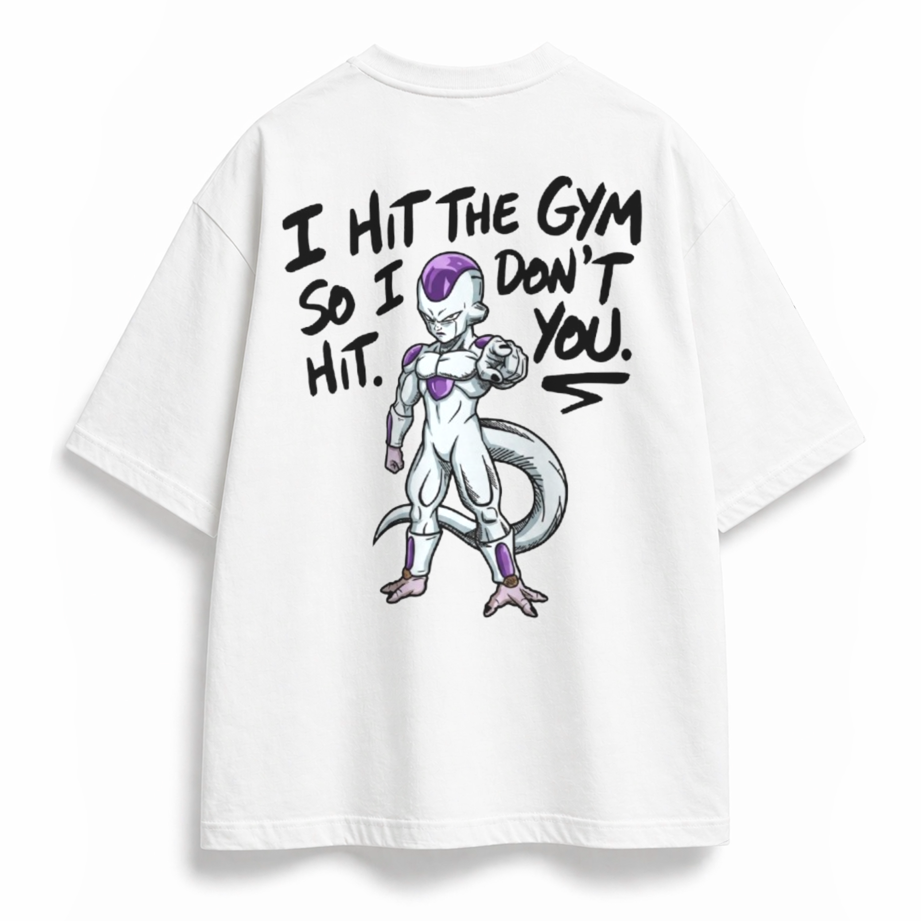 OVERSIZE SHIRT I HIT THE GYM