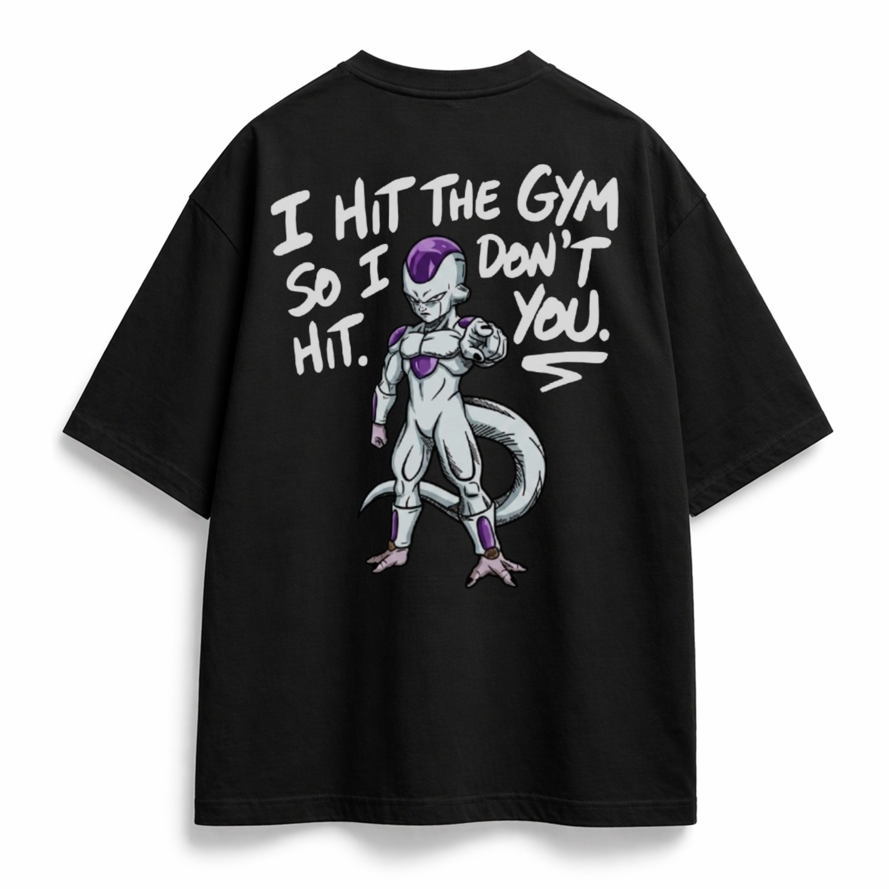 OVERSIZE SHIRT I HIT THE GYM