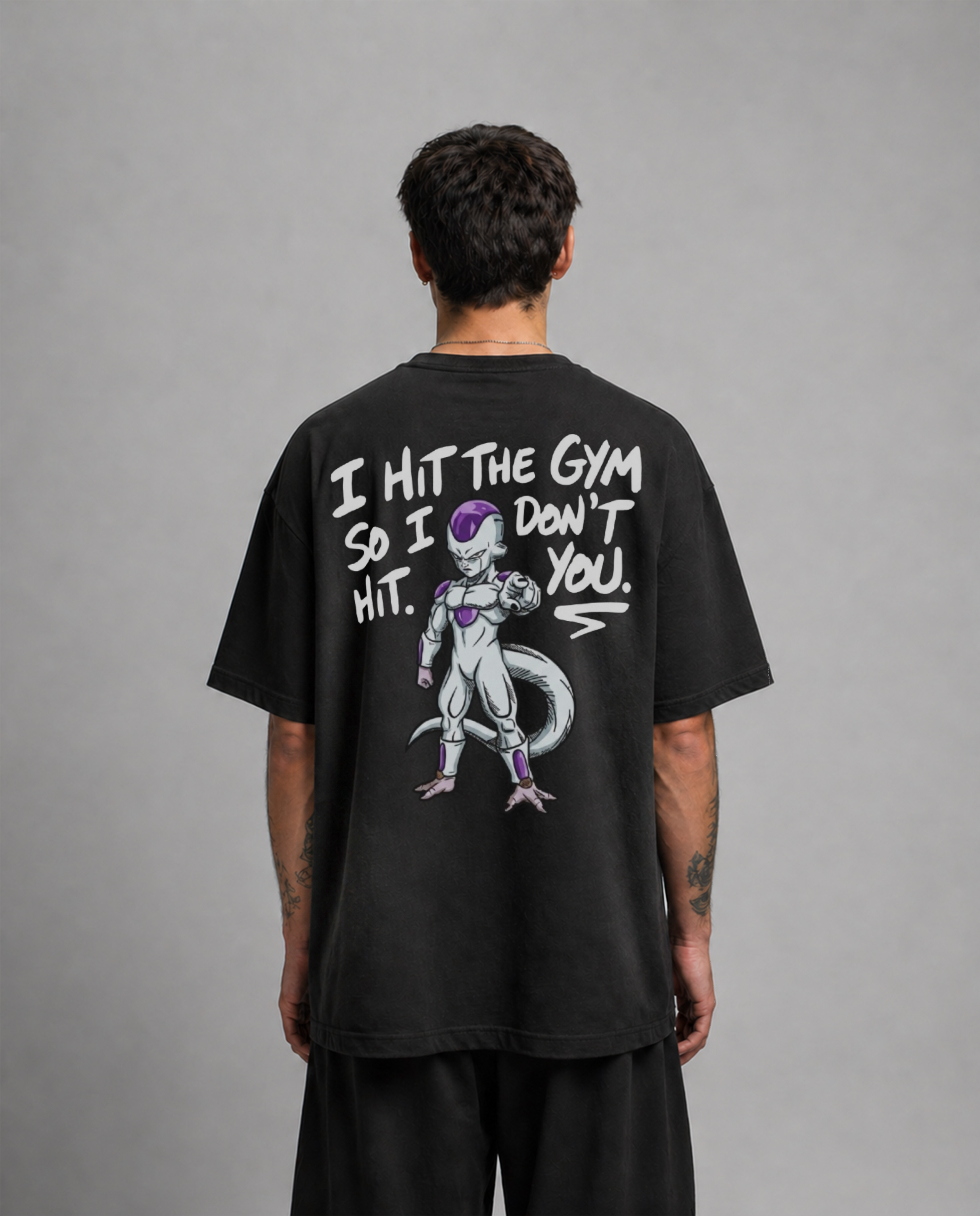 OVERSIZE SHIRT I HIT THE GYM