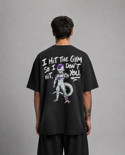 OVERSIZE SHIRT I HIT THE GYM