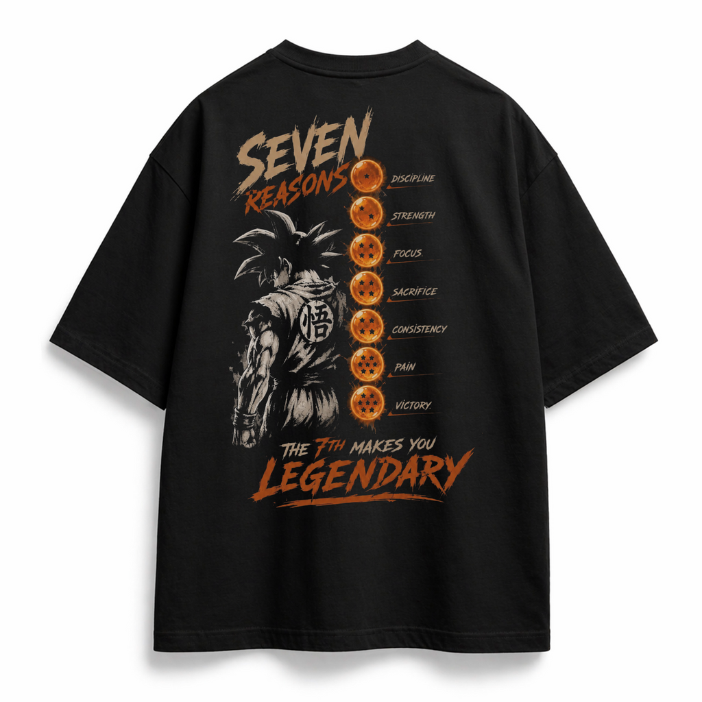 OVERSIZE SHIRT | SEVEN DRAGON BALLS