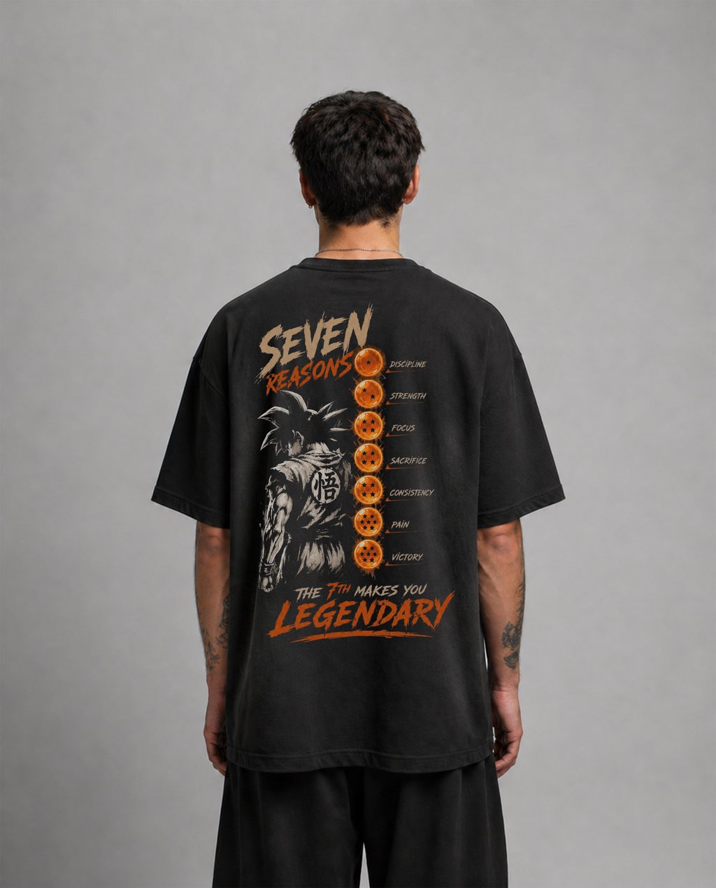 OVERSIZE SHIRT | SEVEN DRAGON BALLS