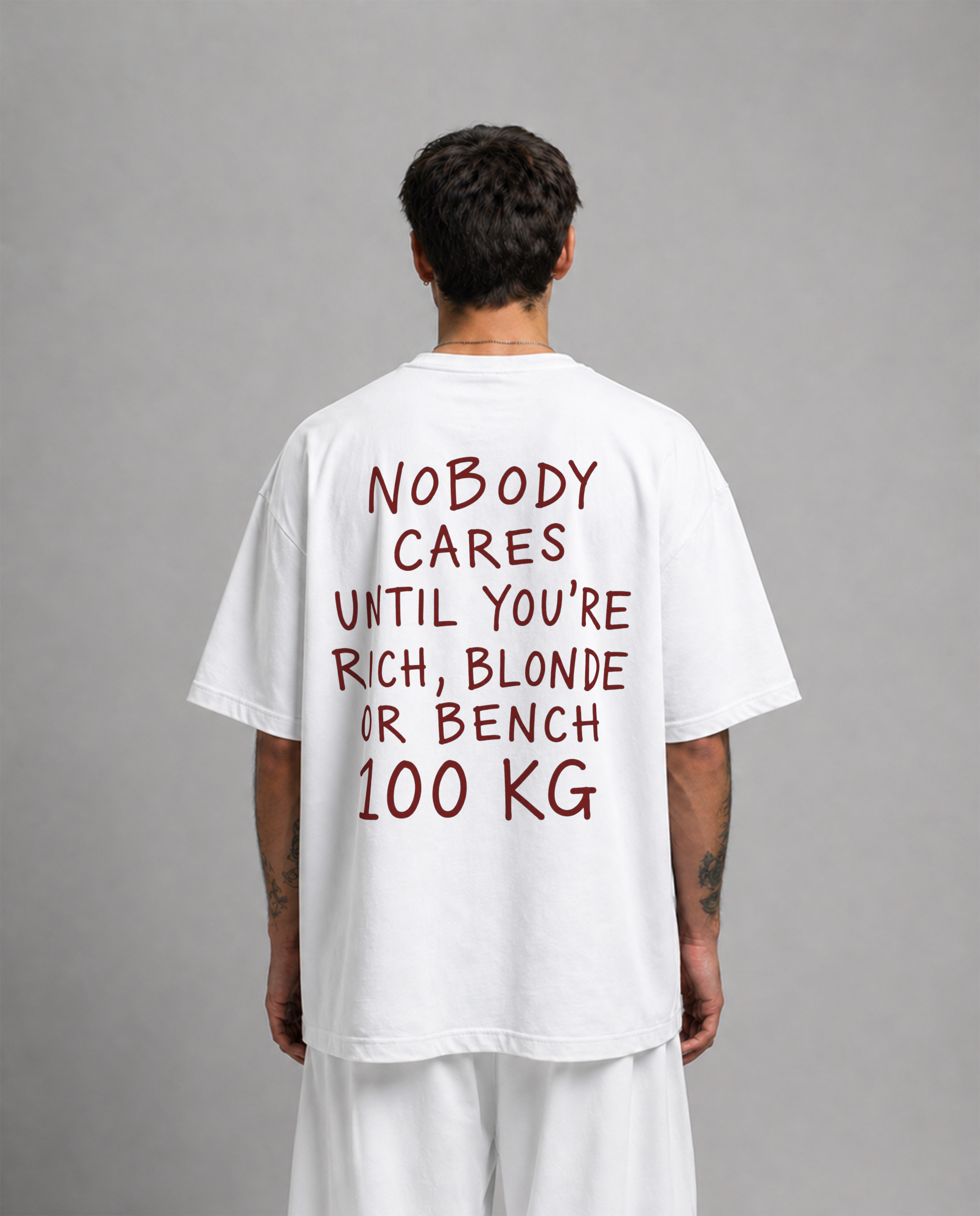 OVERSIZE SHIRT | NOBODY CARES