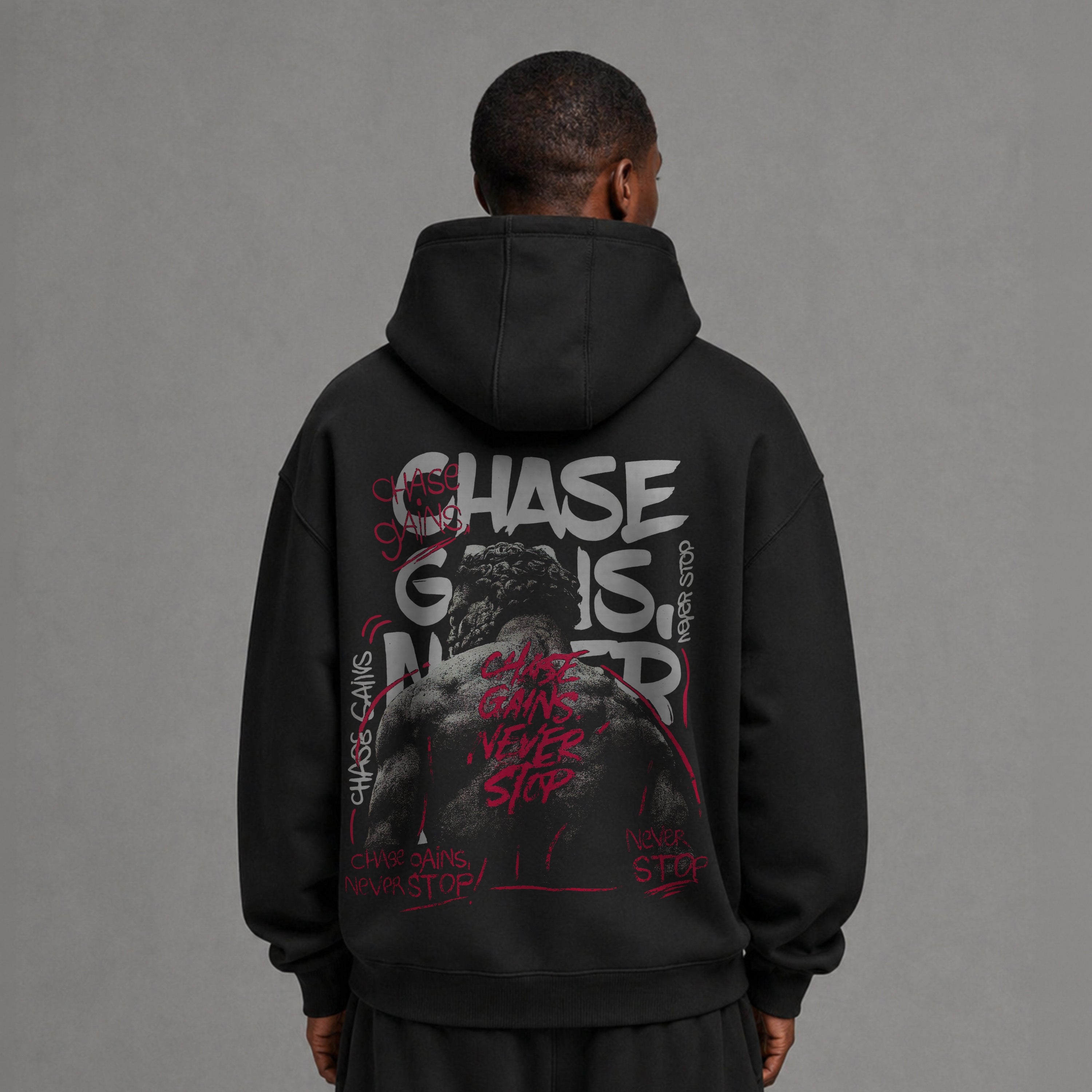 CHASE GAINS | OVERSIZE HOODIE