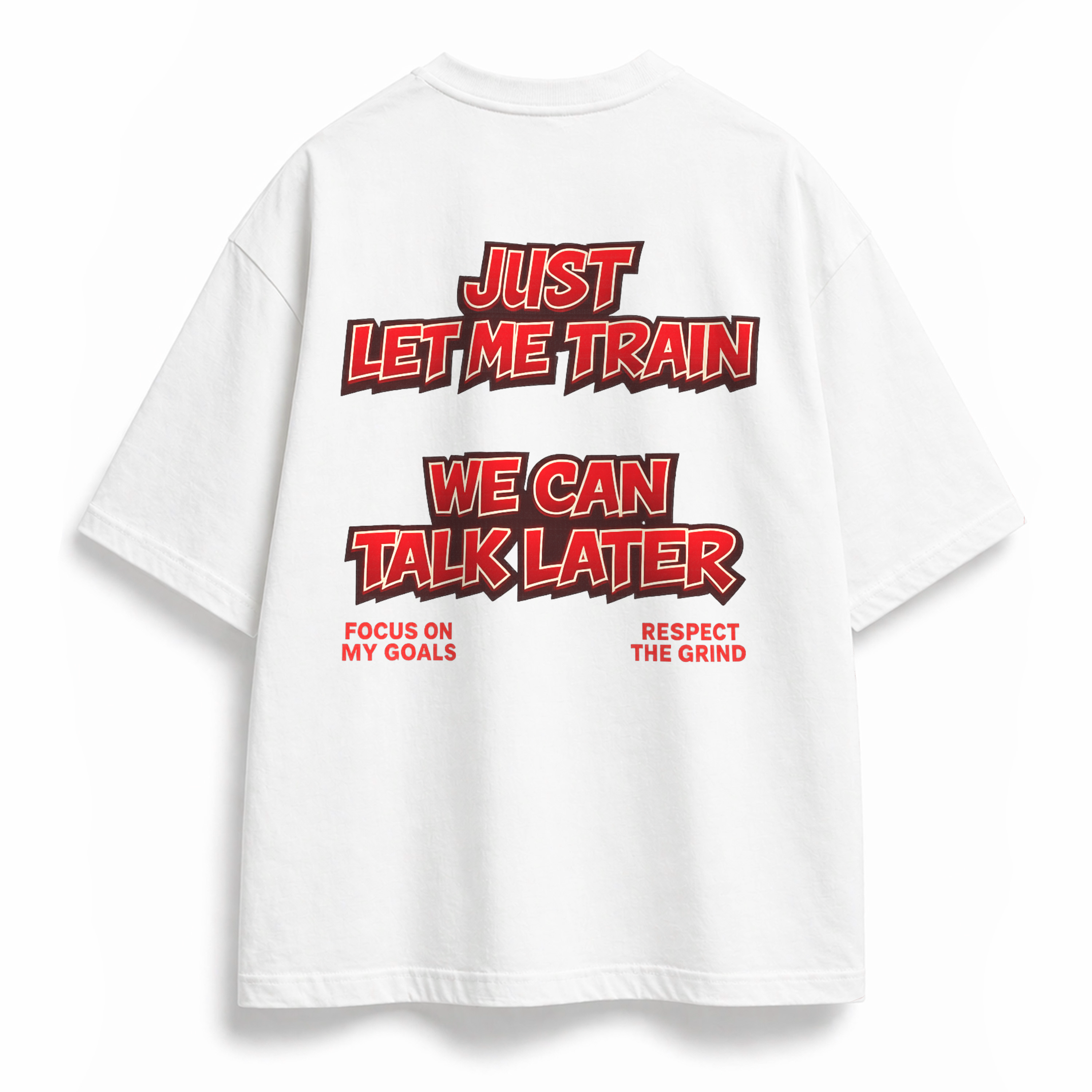LET ME TRAIN | OVERSIZE SHIRT