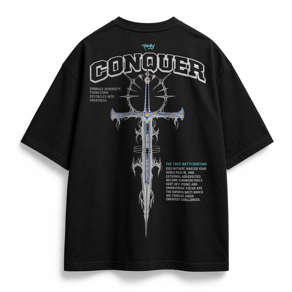 CONQUER | OVERSIZE SHIRT